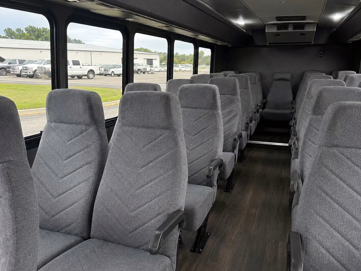 20 passenger minibus inside