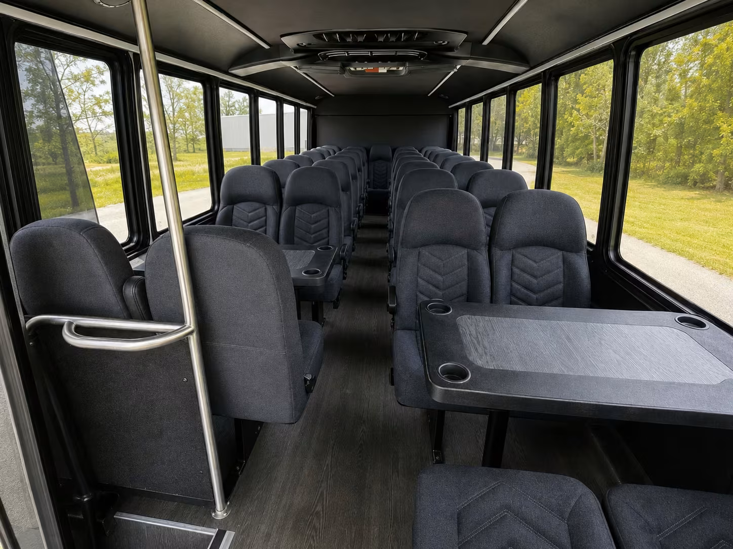 20 passenger minibus interior