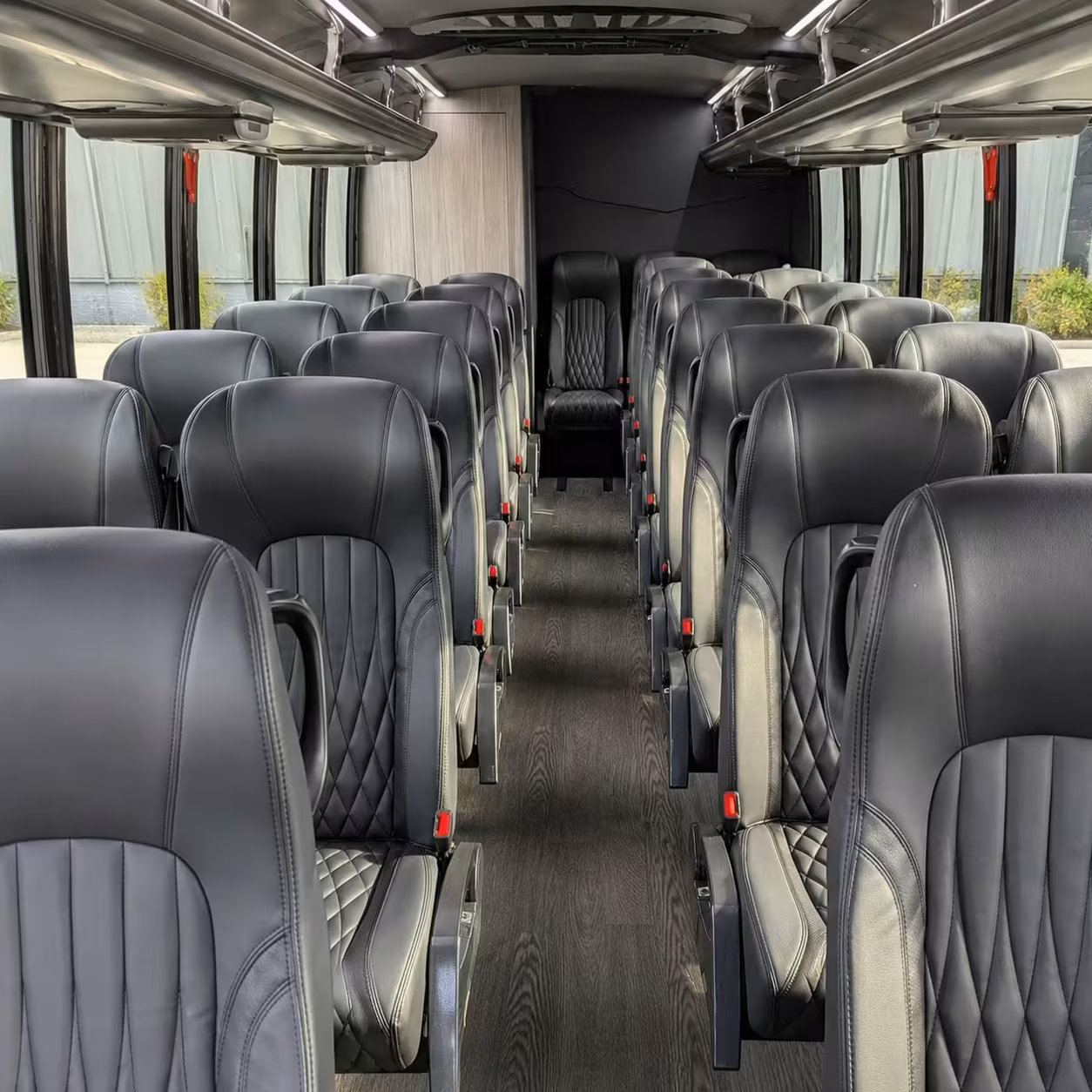 25 passenger minibus inside