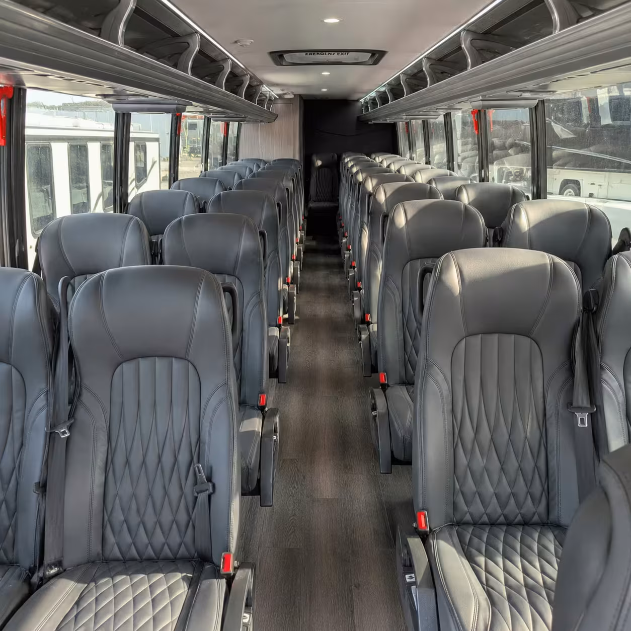 28 passenger minibus inside