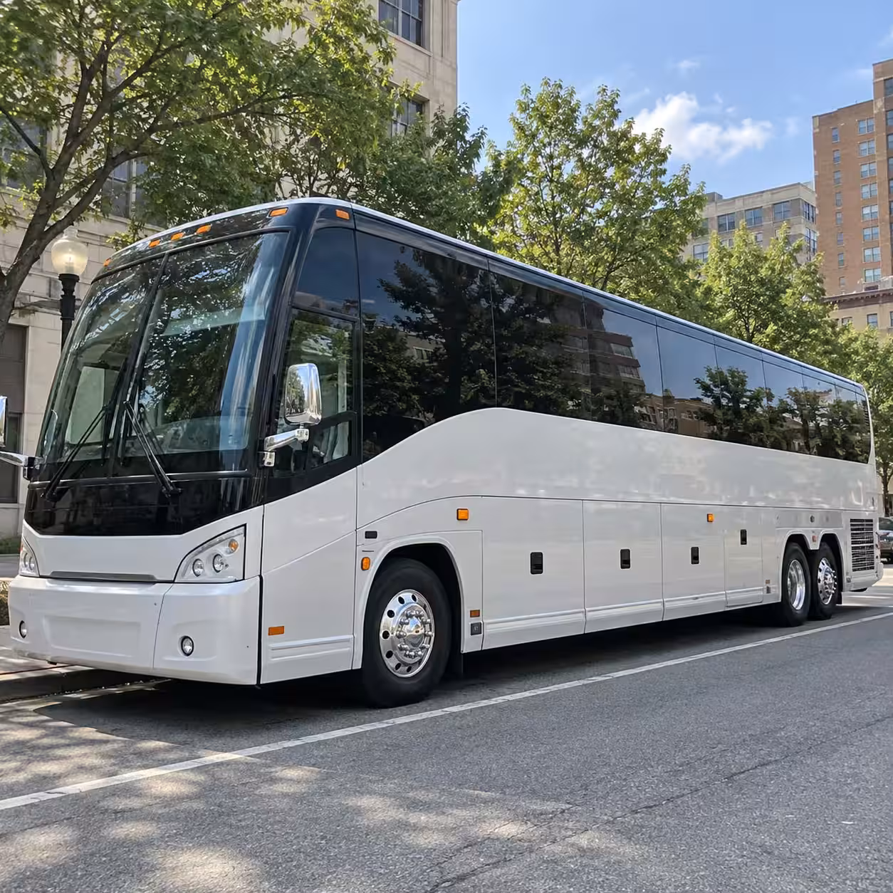 bus type and size change what you pay for a charter bus in olathe kansas