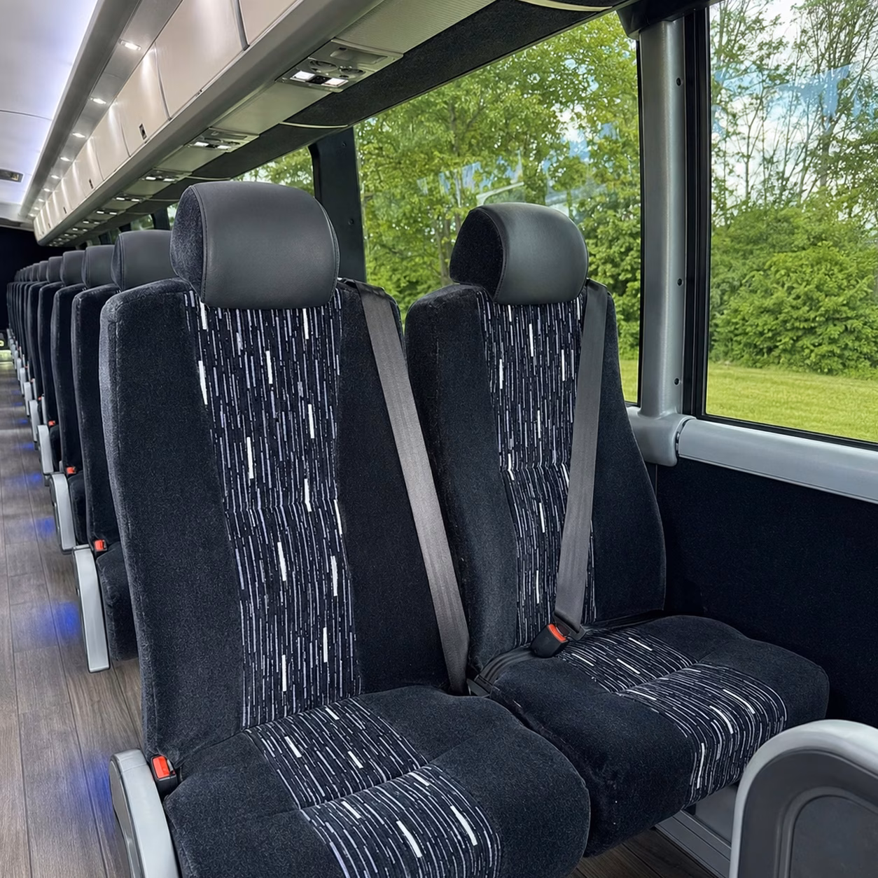 olathe charter bus interior