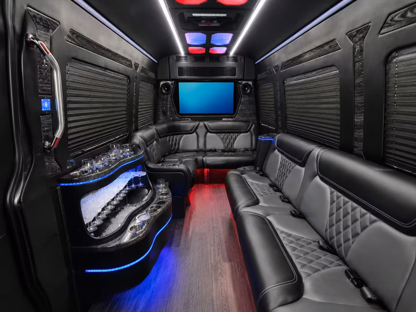 olathe wedding shuttle buses for kci airport guests