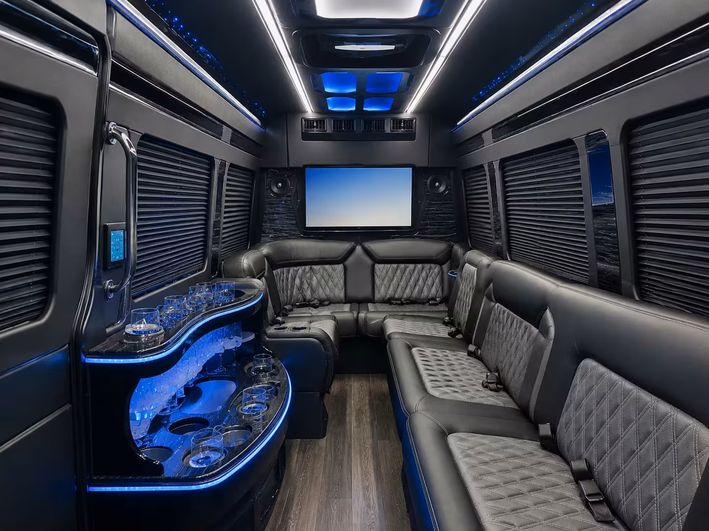 sprinter limousine inside