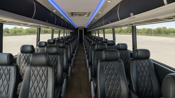 50 passenger charter bus interior olathe