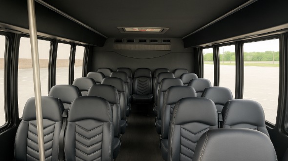 olathe 15 passenger minibus inside