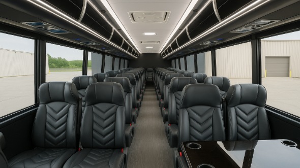 olathe 25 passenger minibus inside