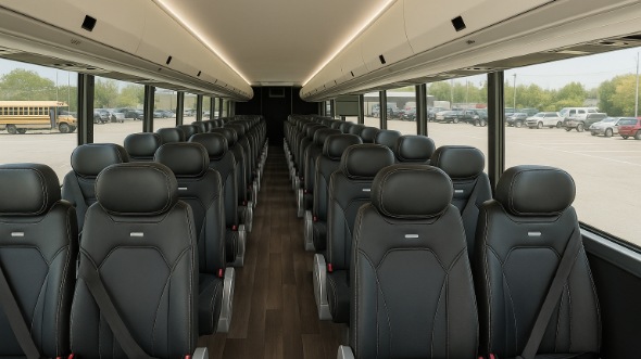 olathe 28 passenger minibus inside