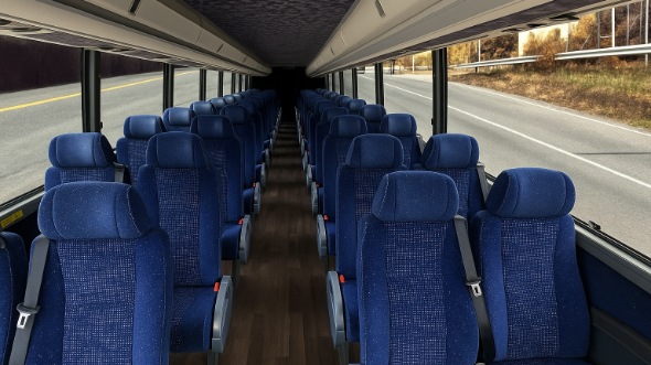 olathe 30 passenger minibus inside