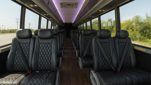 olathe 35 passenger minibus inside