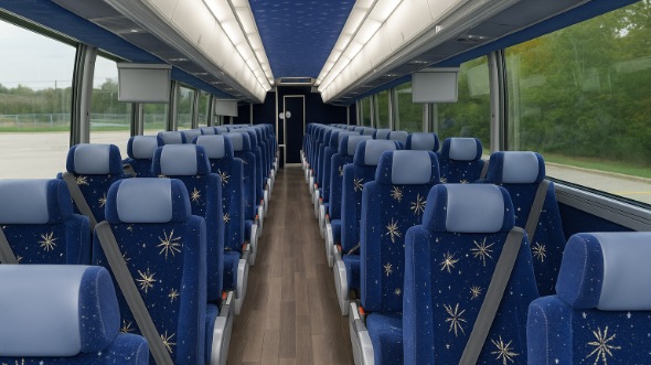 olathe 50 passenger charter bus rental