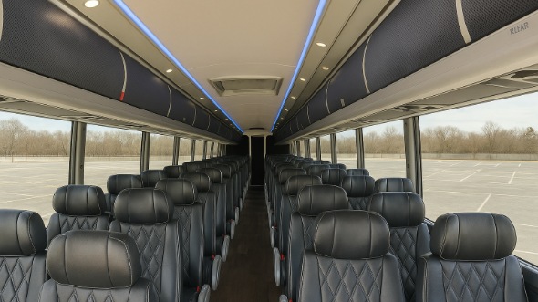 olathe 54 passenger charter bus rental