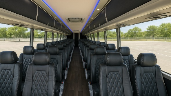 olathe 56 passenger charter bus rental